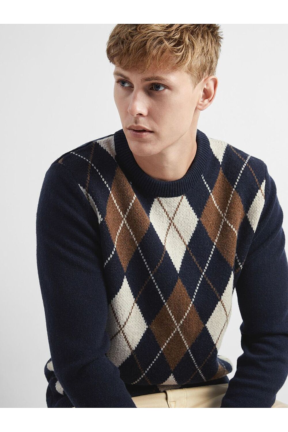Argyle knitwear clearance